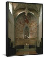 Majestas Christi, Fresco of Apse in St Peter and Paul's Church, Niederzell-null-Framed Photographic Print