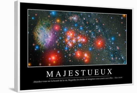 Majesté: Citation Et Affiche D'Inspiration Et Motivation-null-Framed Photographic Print