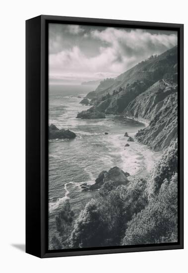 Majestic Big Sur Coastline, California Coast-Vincent James-Framed Stretched Canvas