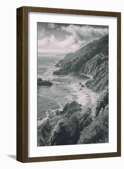 Majestic Big Sur Coastline, California Coast-Vincent James-Framed Photographic Print