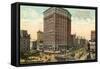 Majestic Building, Detroit, Michigan-null-Framed Stretched Canvas