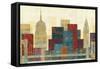 Majestic City-Michael Mullan-Framed Stretched Canvas