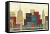 Majestic City-Michael Mullan-Framed Stretched Canvas