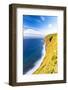 Majestic cliffs of Ponta Do Pargo and ocean at sunset, Calheta, Madeira island, Portugal, Atlantic-Roberto Moiola-Framed Photographic Print