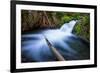 Majestic Creek Water Flow, Mount Hood Wilderness-Vincent James-Framed Photographic Print