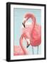 Majestic Flamingos-Jacob Q-Framed Art Print
