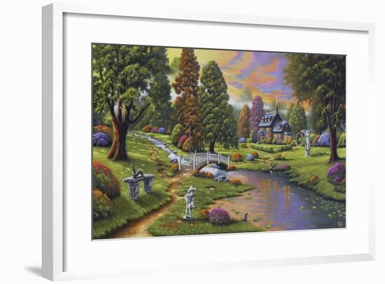 Majestic Garden-Geno Peoples-Framed Giclee Print