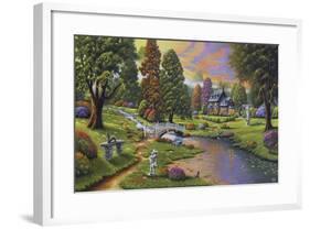 Majestic Garden-Geno Peoples-Framed Giclee Print