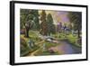 Majestic Garden-Geno Peoples-Framed Giclee Print