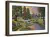 Majestic Garden-Geno Peoples-Framed Giclee Print