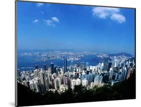Majestic Hong Kong Harbor from Victoria Peak, Hong Kong, China-Bill Bachmann-Mounted Photographic Print