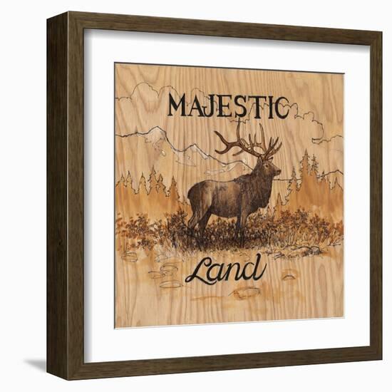 Majestic Land-Arnie Fisk-Framed Art Print