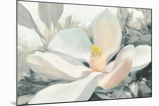 Majestic Magnolia Green Gray Crop-Julia Purinton-Mounted Art Print