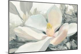Majestic Magnolia Green Gray Crop-Julia Purinton-Mounted Art Print