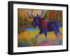 Majestic Moose-Marion Rose-Framed Giclee Print