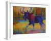 Majestic Moose-Marion Rose-Framed Giclee Print