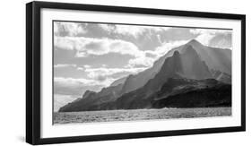 Majestic Na Pali Coastline of Kauai-Andrew Shoemaker-Framed Photographic Print