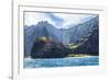 Majestic Na Pali Coastline of Kauai-Andrew Shoemaker-Framed Photographic Print