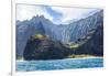 Majestic Na Pali Coastline of Kauai-Andrew Shoemaker-Framed Photographic Print