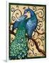 Majestic Peacock II-Paul Brent-Framed Premium Giclee Print