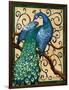 Majestic Peacock II-Paul Brent-Framed Premium Giclee Print