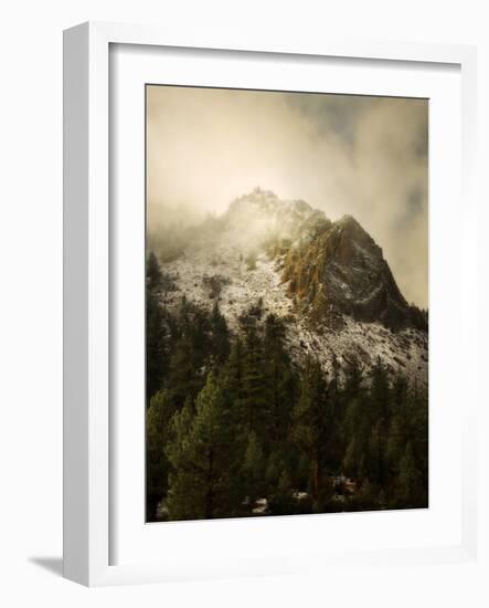 Majestic Peak-Natalie Mikaels-Framed Photographic Print