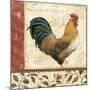 Majestic Rooster I-Daphné B.-Mounted Giclee Print