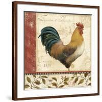 Majestic Rooster I-Daphné B.-Framed Giclee Print