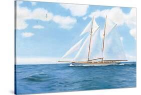 Majestic Sailboat-James Wiens-Stretched Canvas