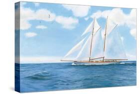 Majestic Sailboat-James Wiens-Stretched Canvas