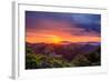 Majestic Sunrise Easy Bau Hills, Mount Diablo, Oakland-Vincent James-Framed Photographic Print