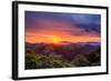 Majestic Sunrise Easy Bau Hills, Mount Diablo, Oakland-Vincent James-Framed Photographic Print