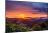 Majestic Sunrise Easy Bau Hills, Mount Diablo, Oakland-Vincent James-Mounted Photographic Print