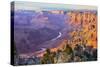 Majestic Vista of the Grand Canyon at Dusk-diro-Stretched Canvas