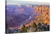 Majestic Vista of the Grand Canyon at Dusk-diro-Stretched Canvas