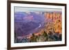 Majestic Vista of the Grand Canyon at Dusk-diro-Framed Photographic Print