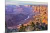 Majestic Vista of the Grand Canyon at Dusk-diro-Mounted Photographic Print