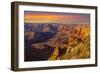 Majestic Vista of the Grand Canyon at Dusk-diro-Framed Photographic Print