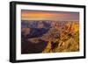 Majestic Vista of the Grand Canyon at Dusk-diro-Framed Photographic Print