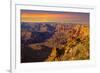 Majestic Vista of the Grand Canyon at Dusk-diro-Framed Photographic Print