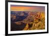 Majestic Vista of the Grand Canyon at Dusk-diro-Framed Photographic Print