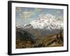 Majestic Winter Landscape-William Wendt-Framed Art Print