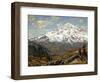 Majestic Winter Landscape-William Wendt-Framed Art Print