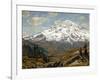 Majestic Winter Landscape-William Wendt-Framed Art Print