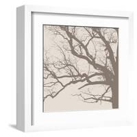 Majesty III (beige)-Erin Clark-Framed Art Print