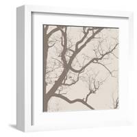 Majesty IV (beige)-Erin Clark-Framed Art Print