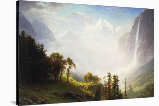 Majesty of the Mountains, 1853-57-Albert Bierstadt-Stretched Canvas