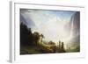 Majesty of the Mountains, 1853-57-Albert Bierstadt-Framed Giclee Print