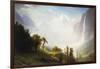 Majesty of the Mountains, 1853-57-Albert Bierstadt-Framed Giclee Print