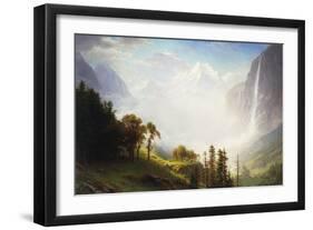 Majesty of the Mountains, 1853-57-Albert Bierstadt-Framed Giclee Print